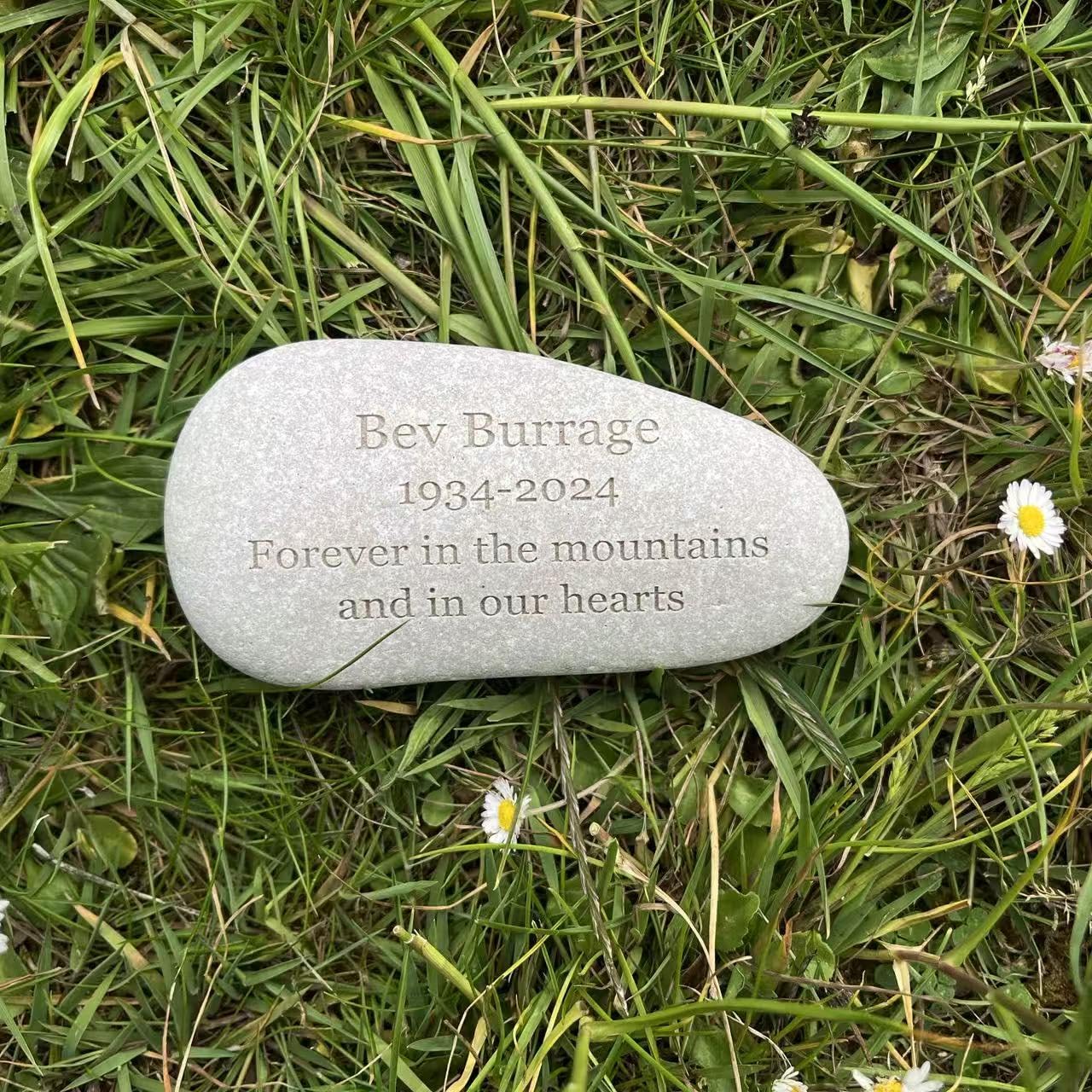 Piedra natural grabada personalizada, grande, aniversario de matrimonio y cumpleaños, fecha, marcador de tumba, conmemorativo, regalo de agradecimiento