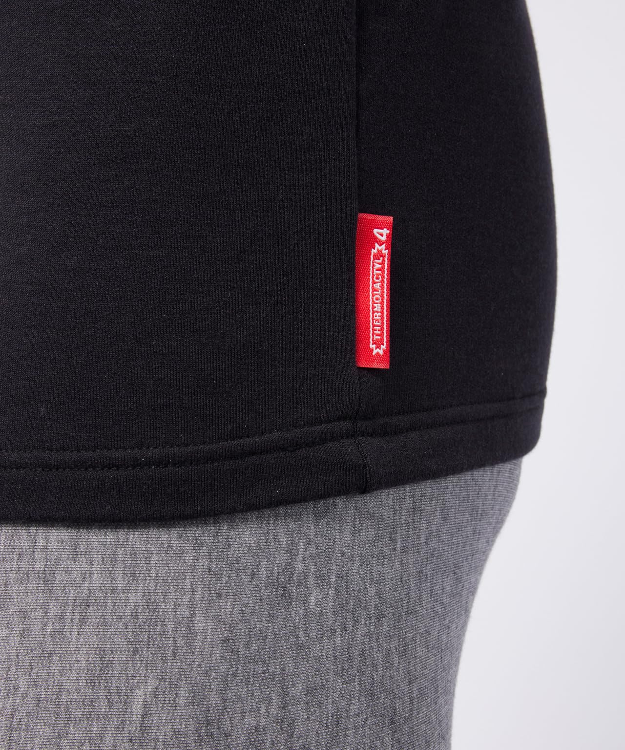 Maglietta dolcevita Comfort Thermolactyl 4 Uomo, Noir, S