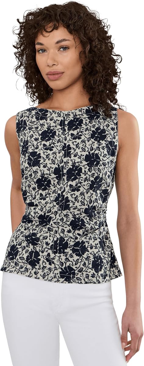 Madewell New Boatneck Side Cinch Shell - Estero L