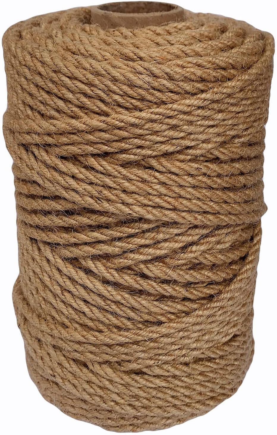 Tim Tim Agro 5mm Jute Twine, 328 Feet Braided Natural Jute Rope, Heavy Duty and Thick Twine Rope for DIY Artwork, Bundling, Home Decor, Gardening Applications, Brown - Image 5 thumbnail