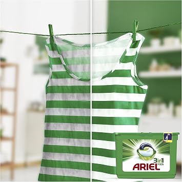 Ariel 3 in 1 Pods Original Detergent Capsules – Pack of 3, 38 Washes (Total of 114 Washes)