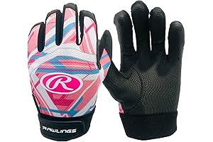 Rawlings Remix Batting Gloves: Empowering Girls on the Field (Ages 7-12)