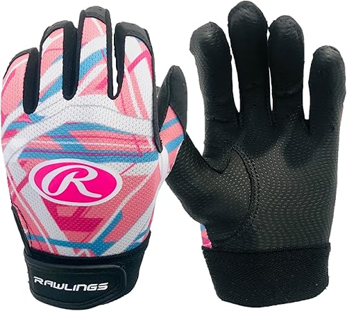 Rawlings  Remix  Guantes de bateo T-BallCoach Pitch  Niños y Niñas Talla Juventud XS  Varios colores