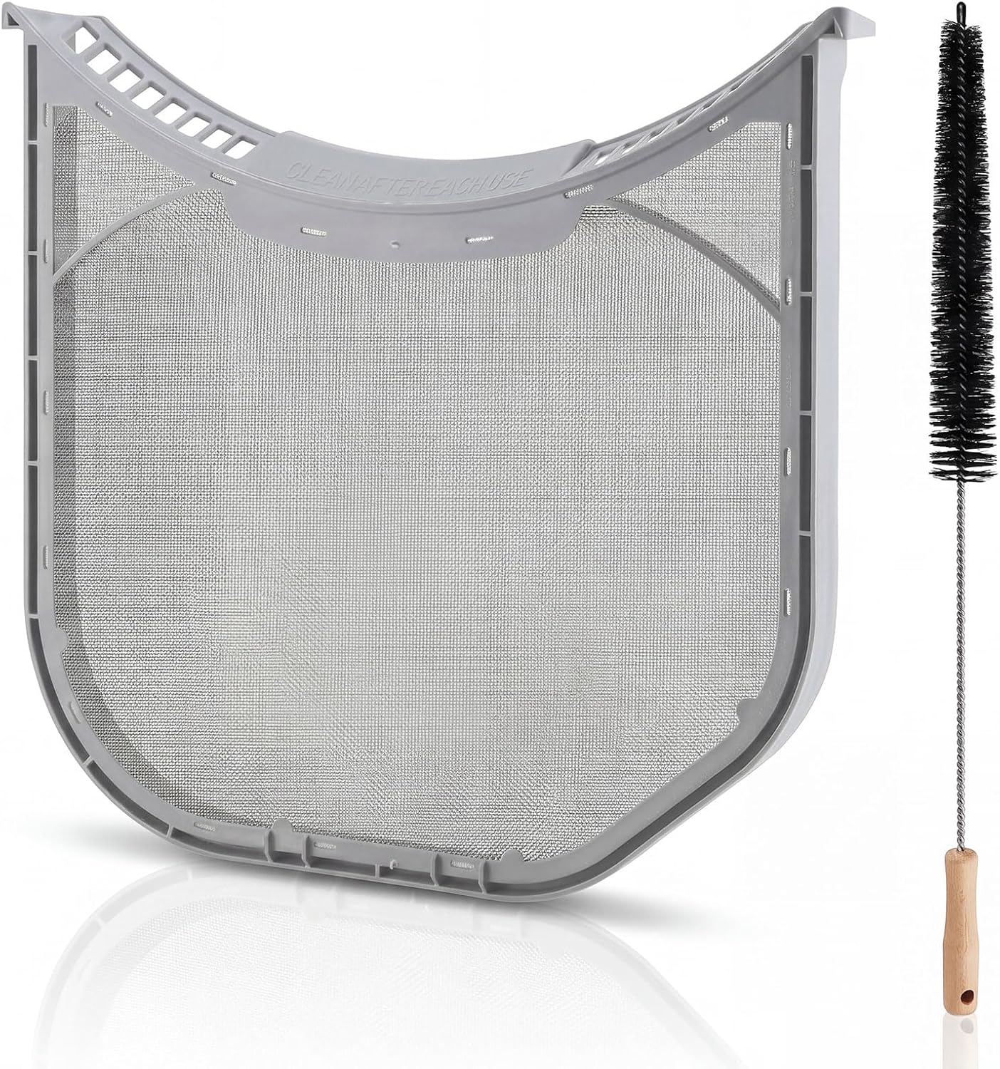 Upgrade ADQ56656401Lint Filter Replacement Compatible with LG & Kenmore Dryers DLEX3370V DLEX3370W/3470W/3570W/3700W/4200B/3470W/3400W DLGX3361W DLE3050W ADQ566564 AP4457244 with Cleaner Kit Brush