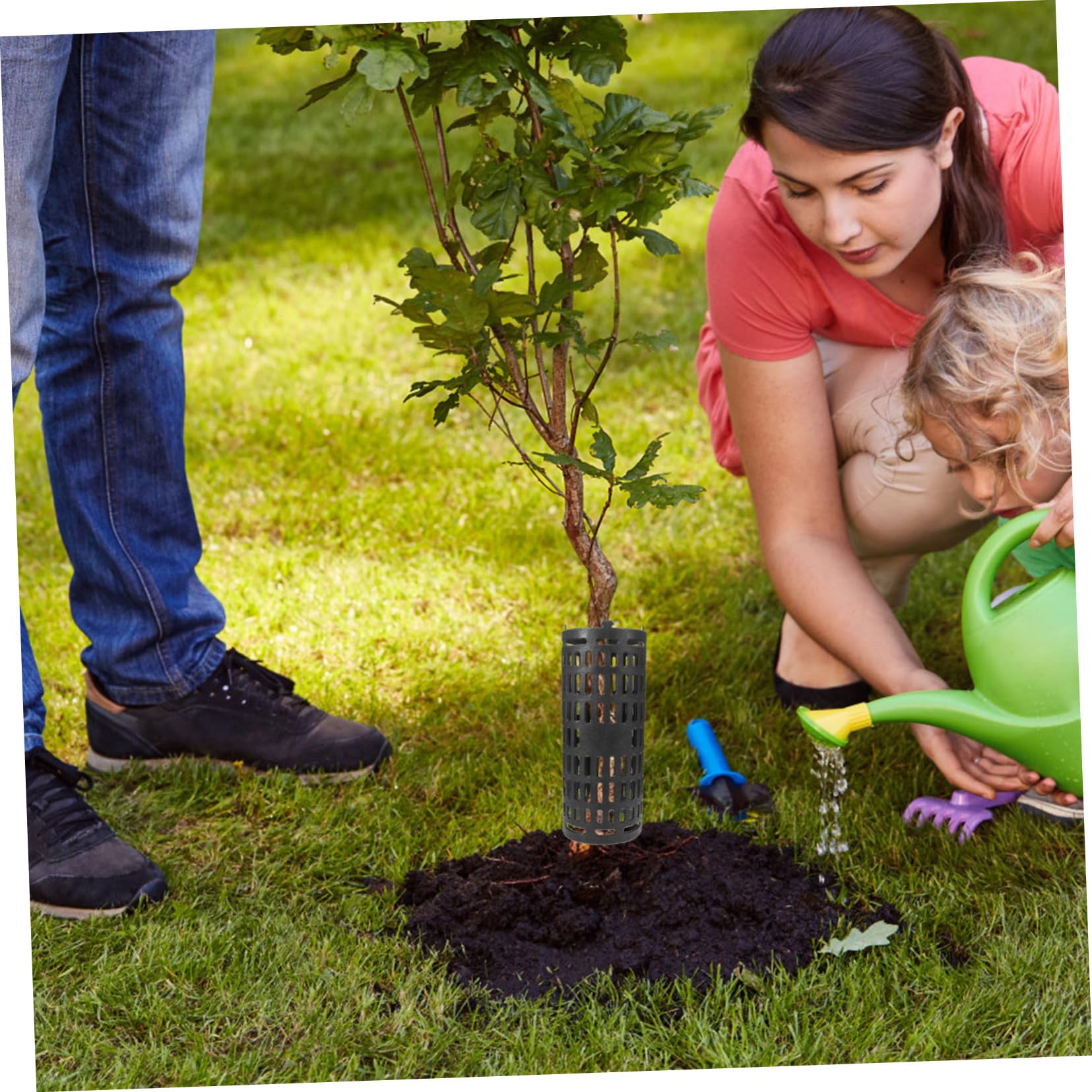 SUPVOX 5pezzi Protezione per Tronchi D'albero Protezione per Piante da Frutto Copertura per Tronchi in per Base Alberi Pellicola Protettiva per Fusto