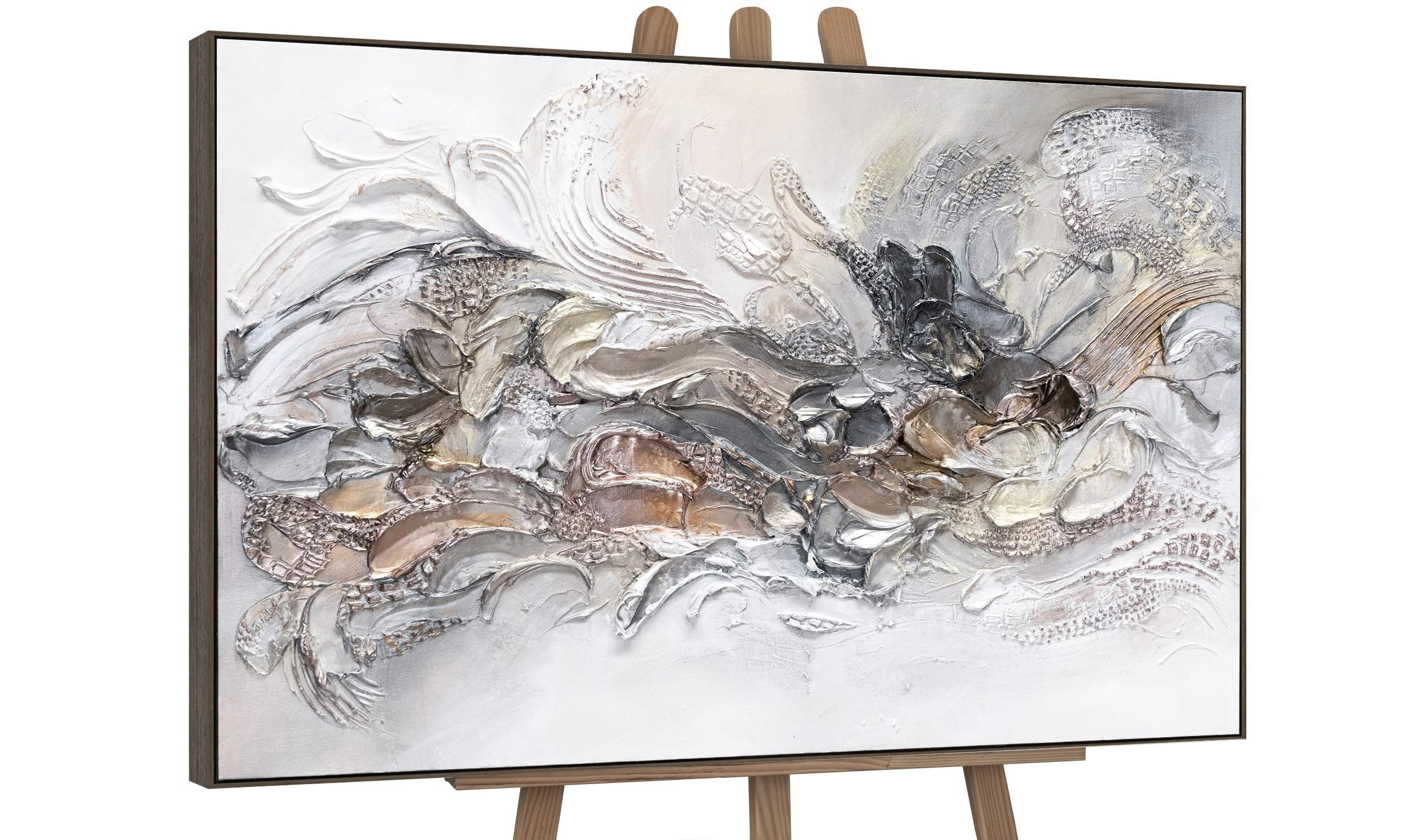 YS-Art wall art “Eternity II”| Wall art paintings | Painting for wall | Abstract canvas wall art for home or office | Acrylic painting handmade