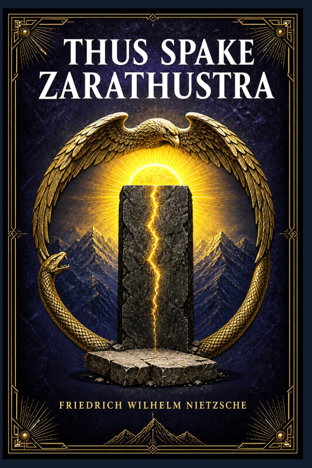 Thus Spake Zarathustra: Visionary discourses on self-overcoming, moral revaluation, eternal recurrence, human greatness, solitude, laughter, destiny, inner freedom