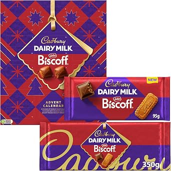 Cadbury Ultimate Chocolate Biscoff Bundle, Advent Calendar & Bars