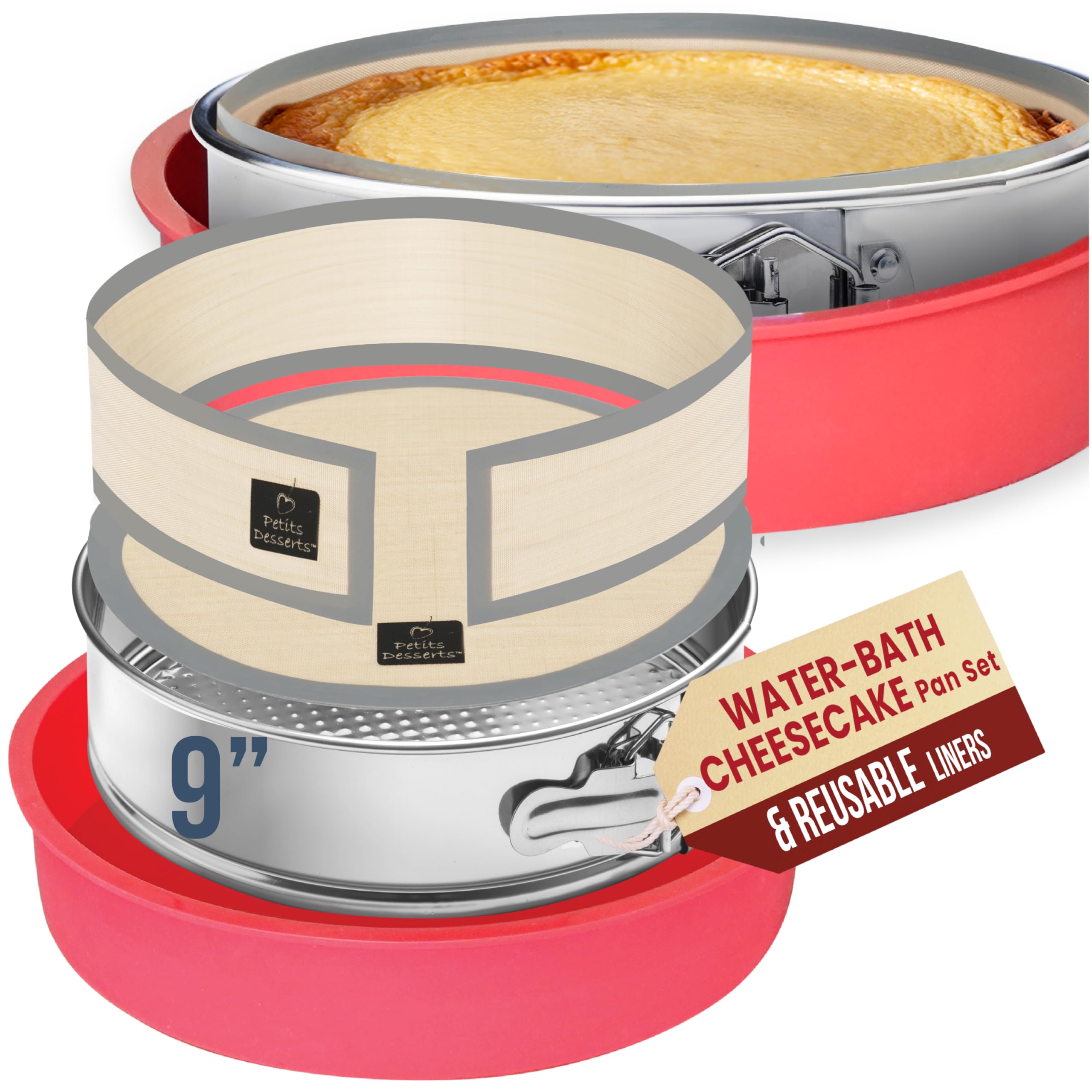 PET&Iacute;TS DESSERTS 9 Inch Springform Pan