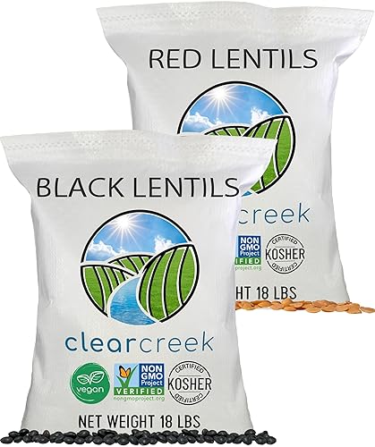 Miniatura 9 de Lentejas rojas cultivadas en el Pacífico Norte, bolsa resellable de 4 libras, sin OGM, kosher, vegano