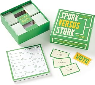 Brass Monkey Spork Versus Stork Social Game - Social Party Game with 600+ Object Cards for Deciding The Top Subject