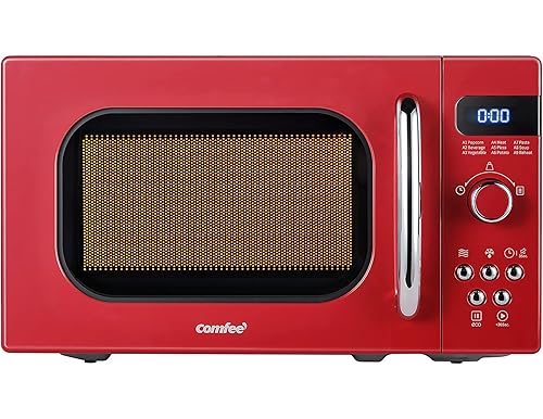 10 Best Red Microwave Countertop - [2024] Guide & Reviews