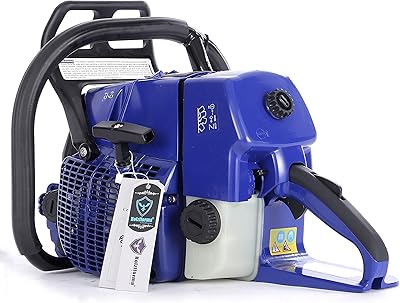 Holzfforma 92cc Blue Thunder G660 Gasoline Chain Saw Power Head Without Guide Bar and Chain All parts are compatible with MS660 066 Chainsaw