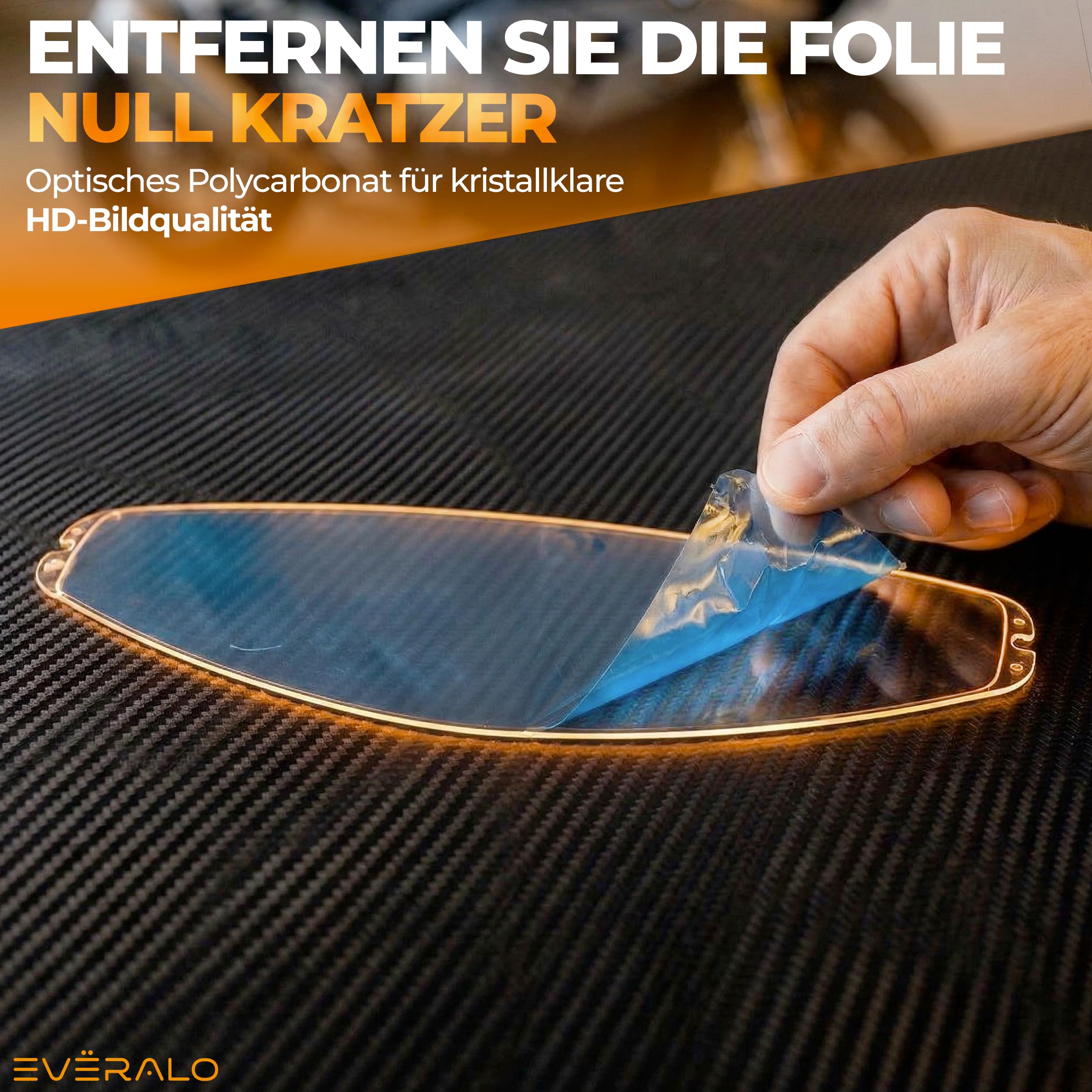 Antibeschlag Linse Kompatibel mit Visier Agv K6 - K6 S – Antifog Folien Einsatz Spezifisch für System DKS246 (Linse)