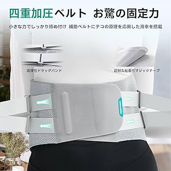 Amazon | XPLOREZEN 腰サポーター【整体師厳選お勧め】腰用コルセット
