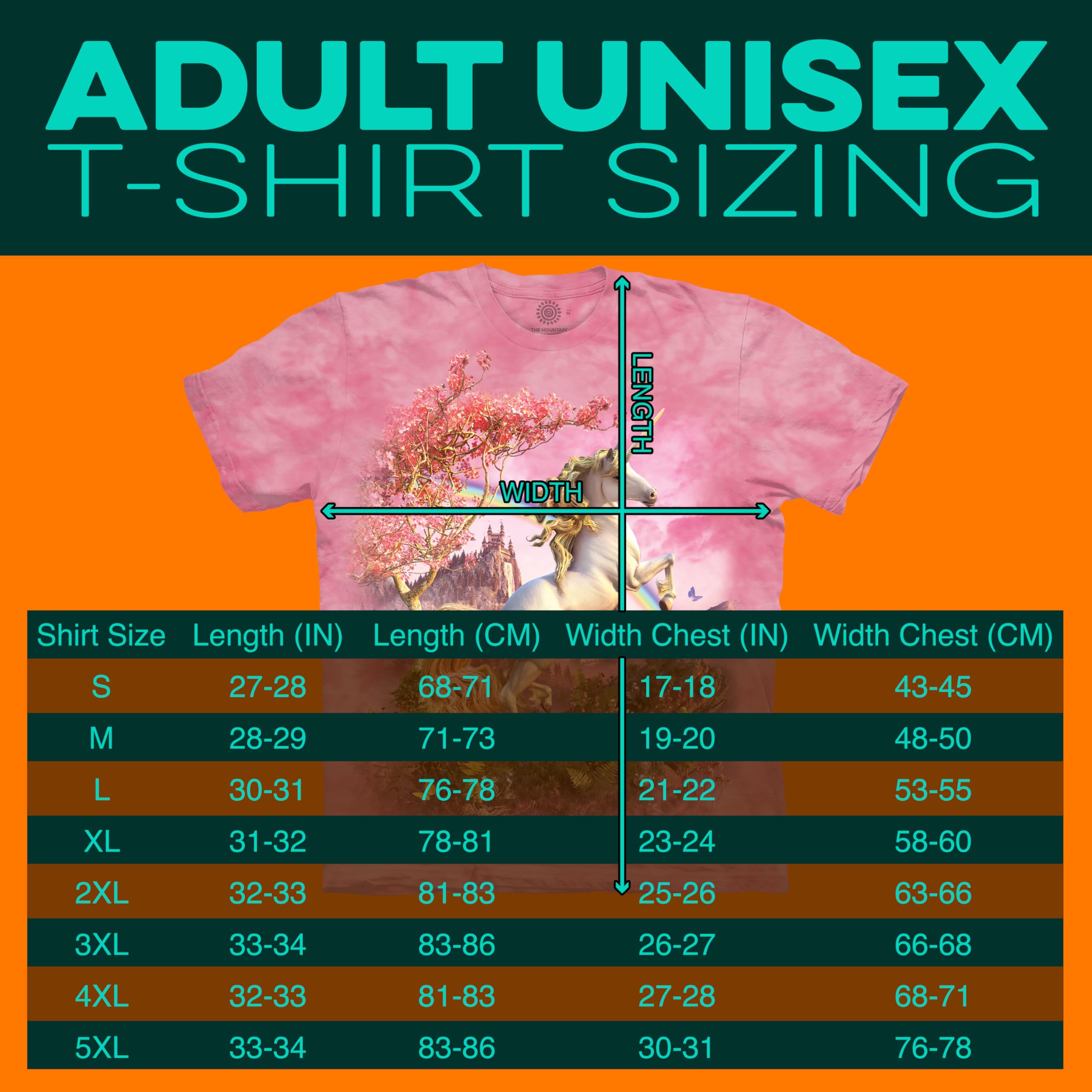 The Mountain Mädchen Awesome Unicorn T-Shirt Hemd (1er Pack)