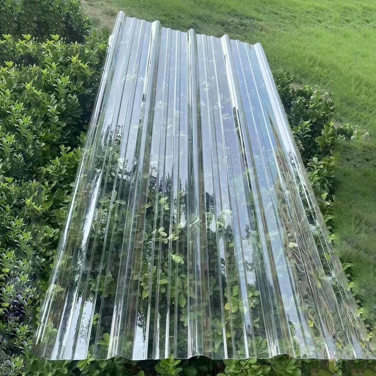 Amazon.com: JCQXDL Clear Roof Sheet,2mm Corrugated Roofing Sheets