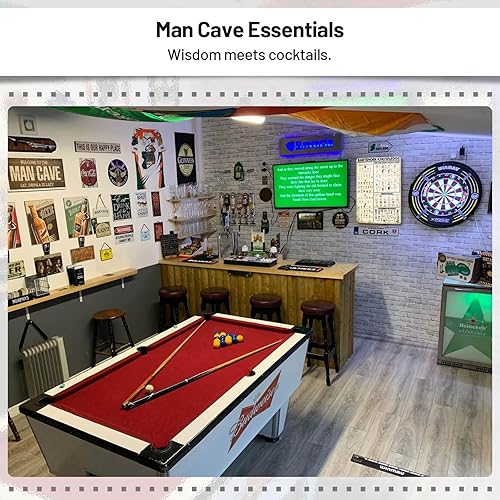 Miniatura 4 de Letreros metálicos de Bartender Knowledge, póster retro para decoración de pared para amantes del cóctel, carteles de lata para el hogar, bar,