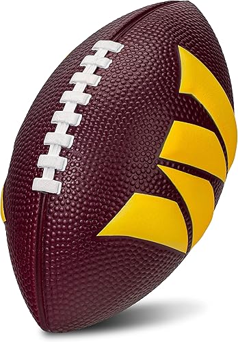 Miniatura 19 de Franklin Sports - Juego de fútbol juvenil de la NFL + bomba de aire, espuma suave de 8.5 pulgadas, mini fútbol juvenil con 8 equipos a elección +