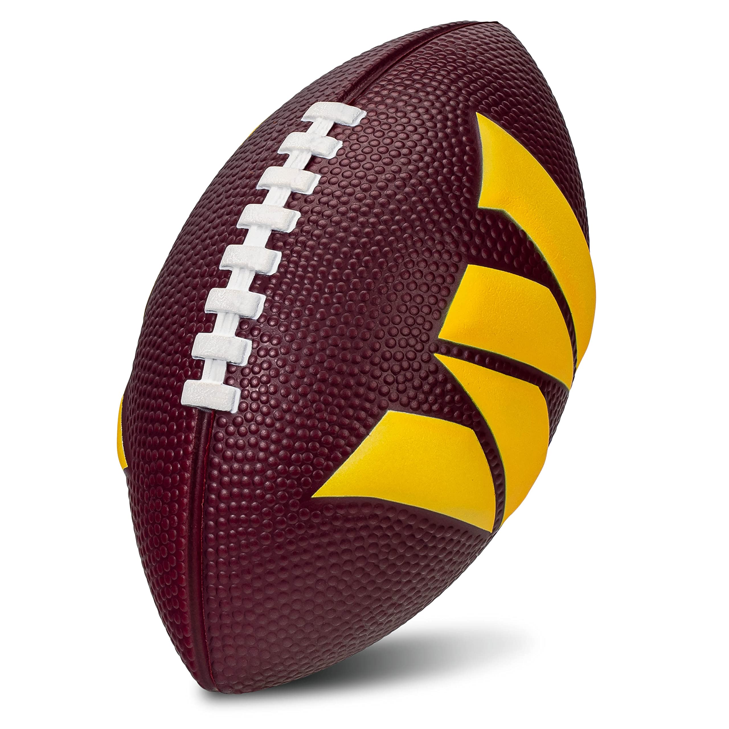Franklin Sports NFL Football - Kids Foam Football - Soft Junior Size 8.5" Ball with 3D Logos - Perfect for Gameday + Tailgates