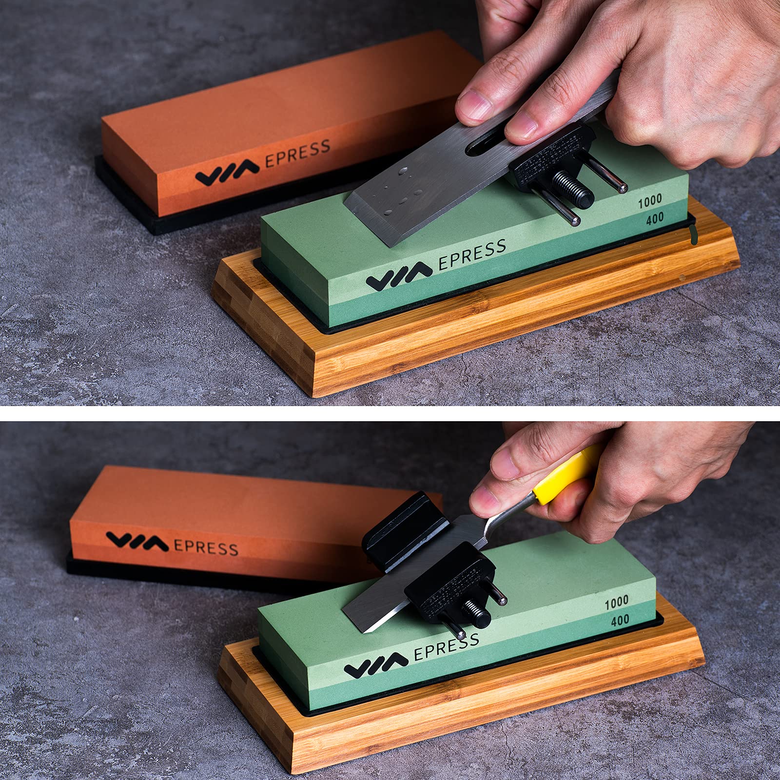 EPRESS Knife Sharpening Kit 10 in One Combo, Multipurpose Knife