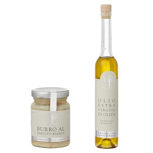 Miniatura 2 de Hecho por Mama Extra Virgin Real Trufa Aceite y mantequilla de trufa italiana hecha de trufas blancas.