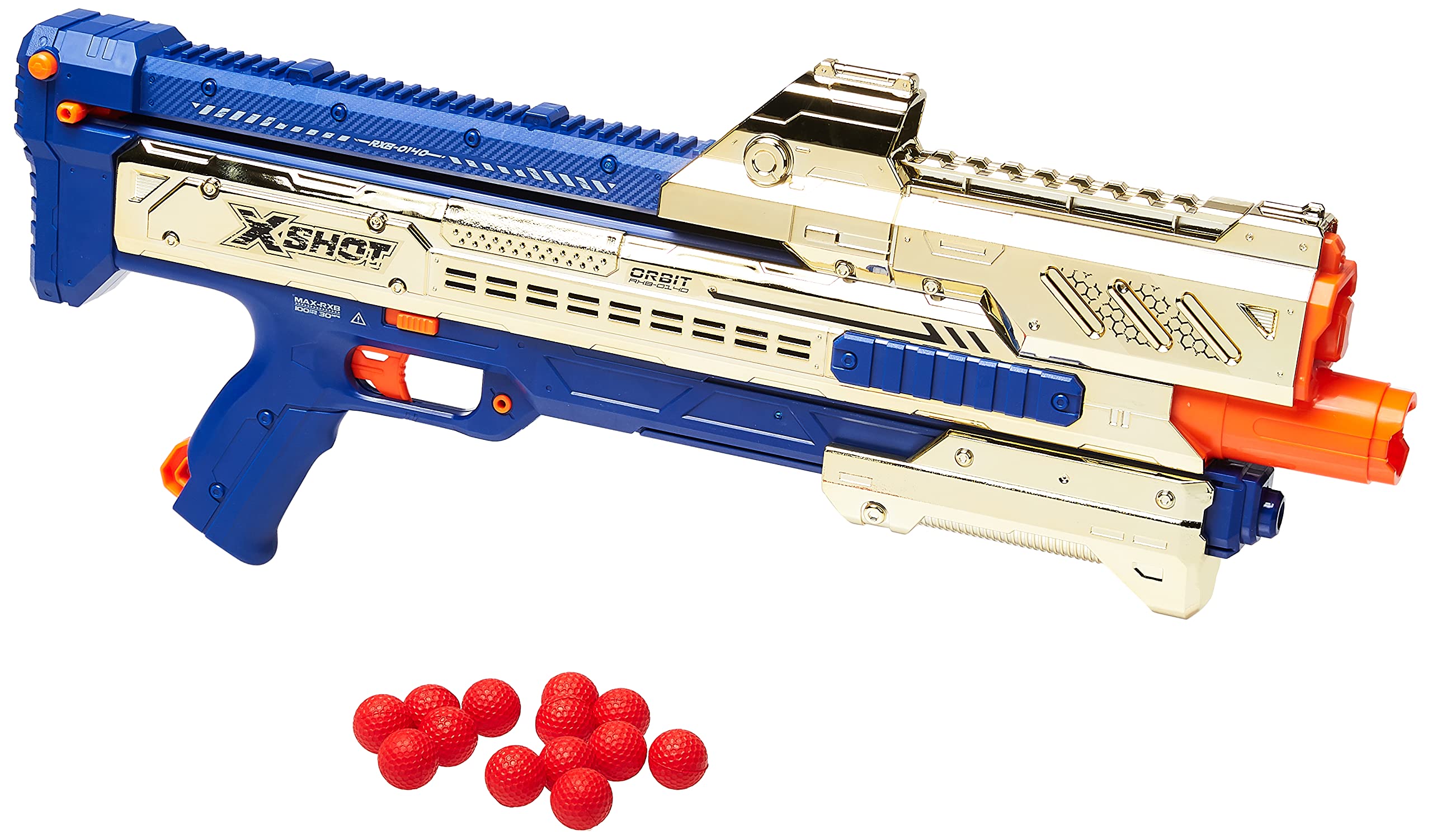 B.D SHOT(2本セット) X-Shot Golden Chaos Orbit Blaster – High-Performance Foam Dart