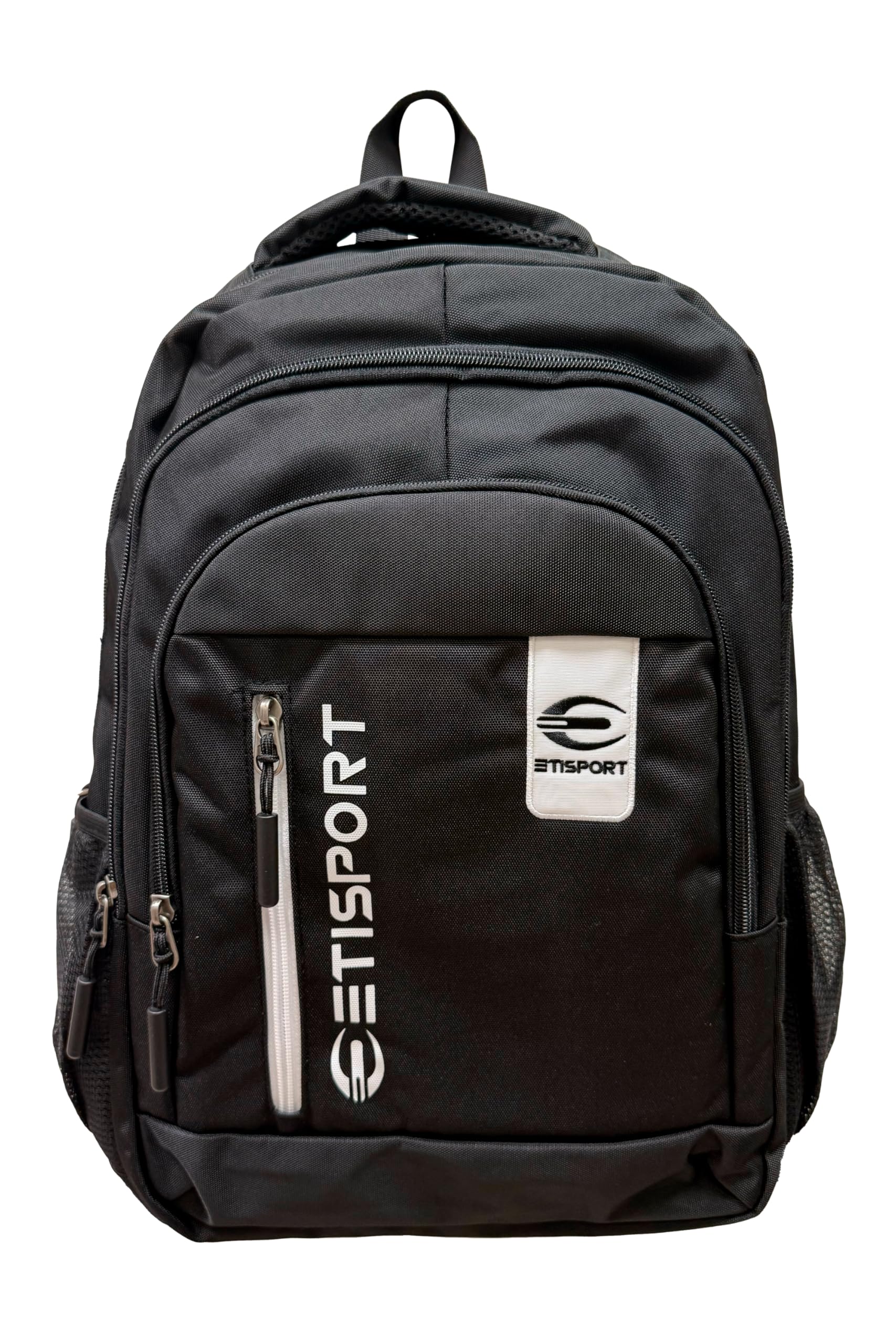 Mochila deportiva resistente con varios compartimento. Ideal para entrenamientos, gimnasio, viaje, deportes al aire libre (Blanco)