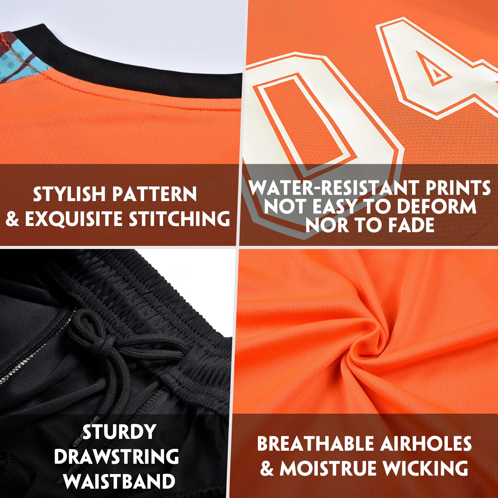 Custom Padded Goalie Jerseys for Kids Youth Adults with Name Number Team Logo Personalized Soccer Mens Goalkeeper Jersey Blue