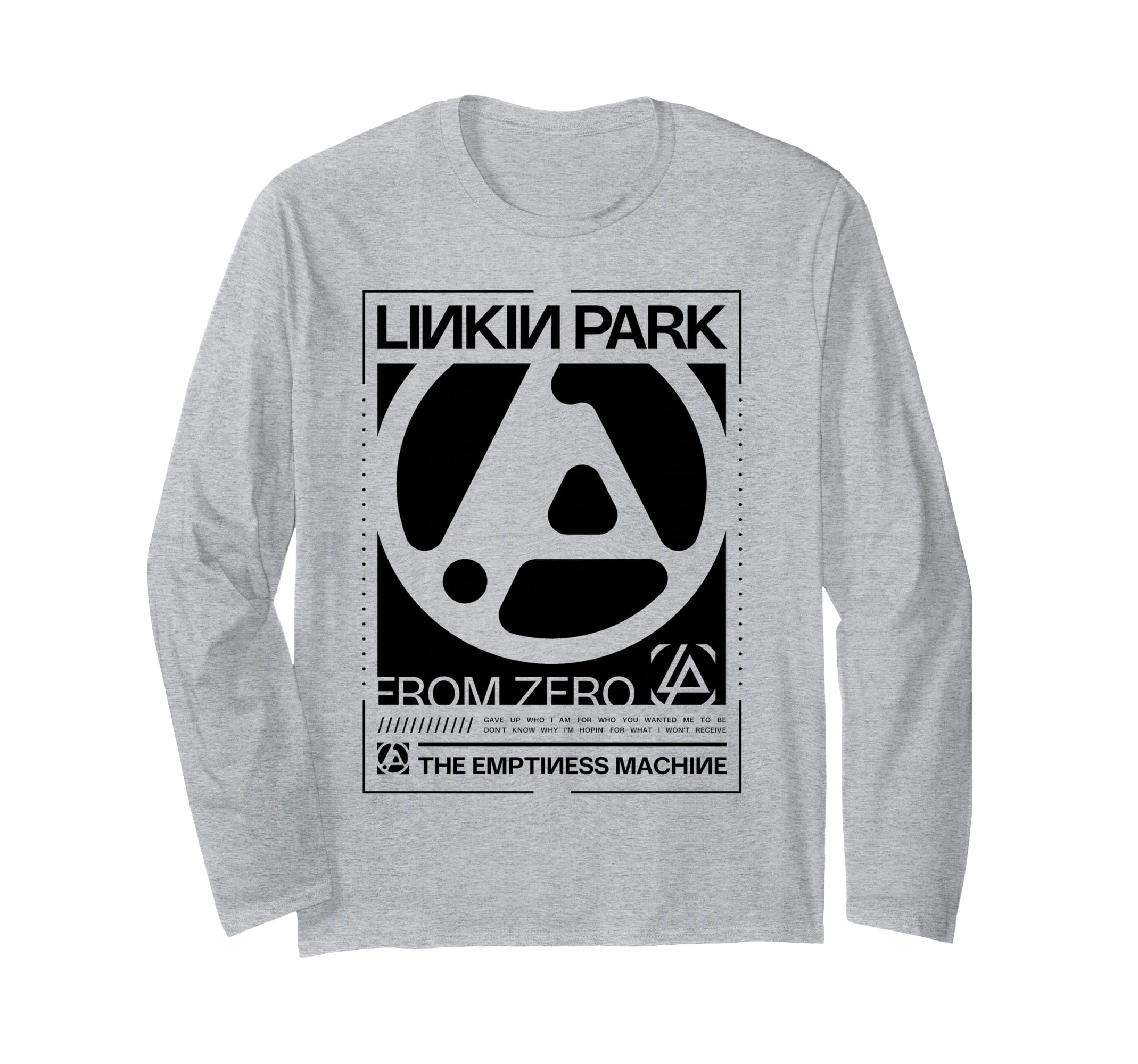 Amazon | Linkin Park B&W From Zero Box ロゴ 長袖Tシャツ | Tシャツ