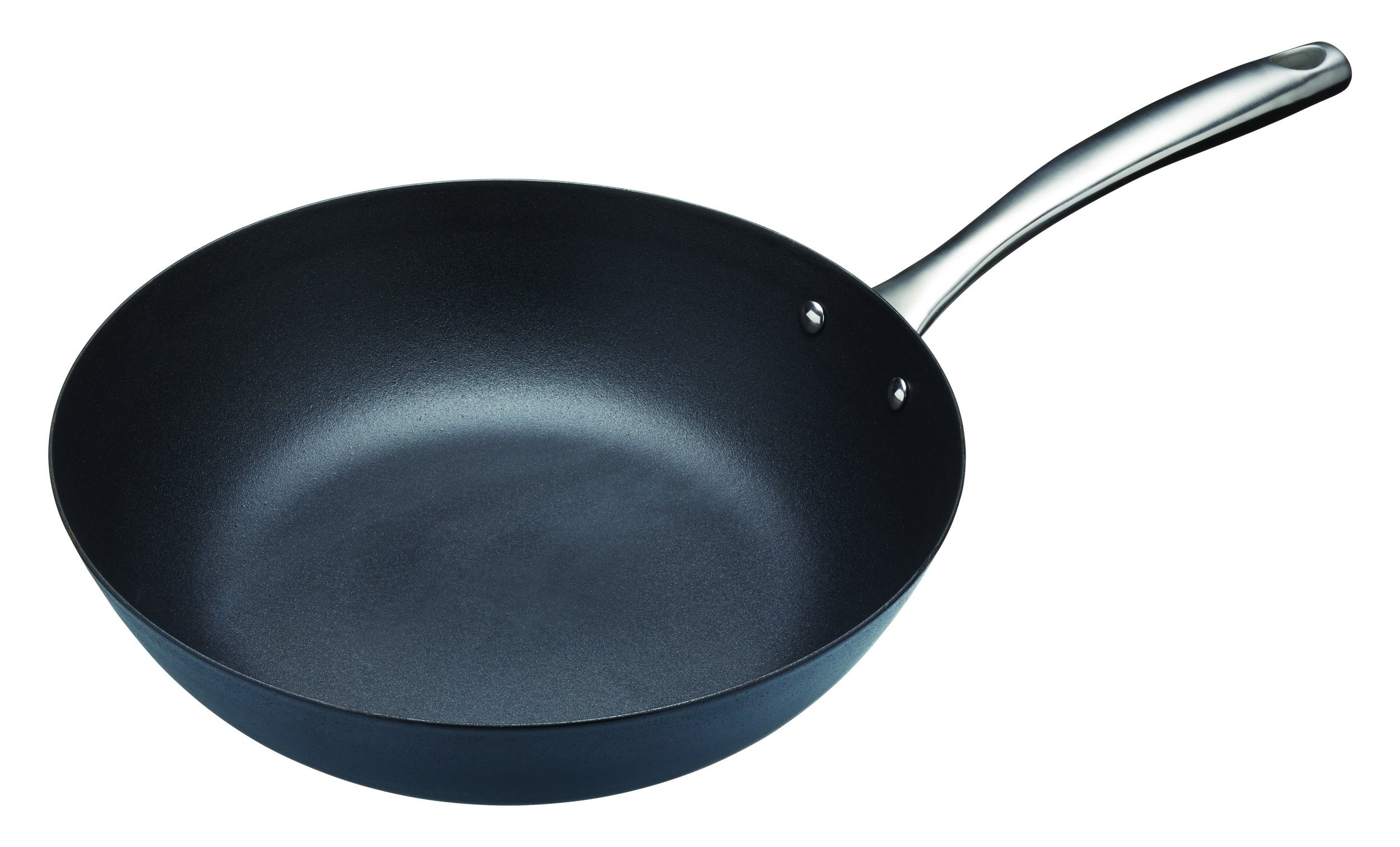 MasterClass Induction Ready 30cm Wok - Black