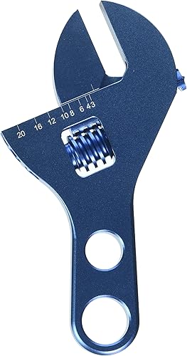 Proform 67724 Llave AN compacta ajustable de aluminio anodizado corto 10-20 AN