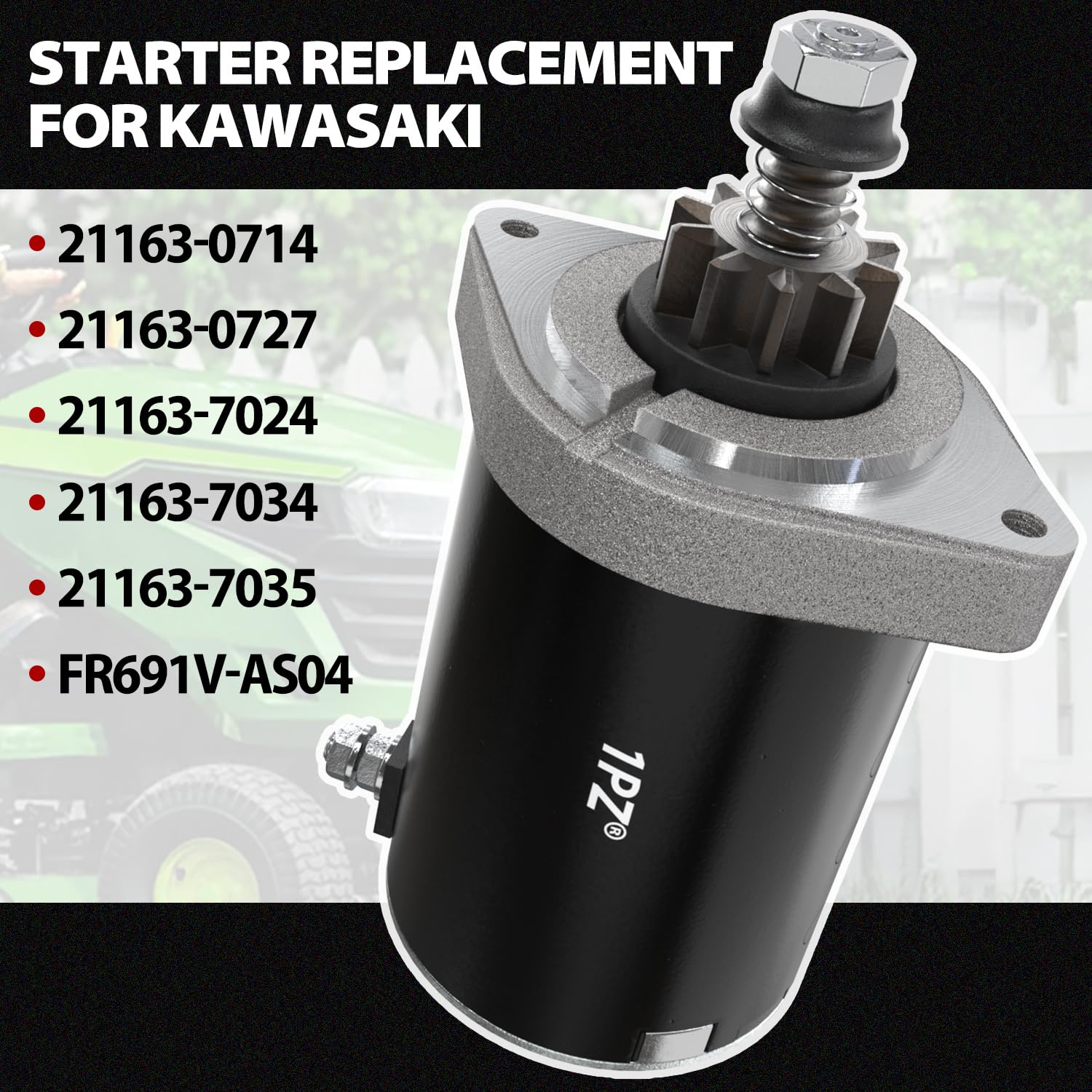 Kawasaki Fr730v Starter New Premium Starter Compatible With