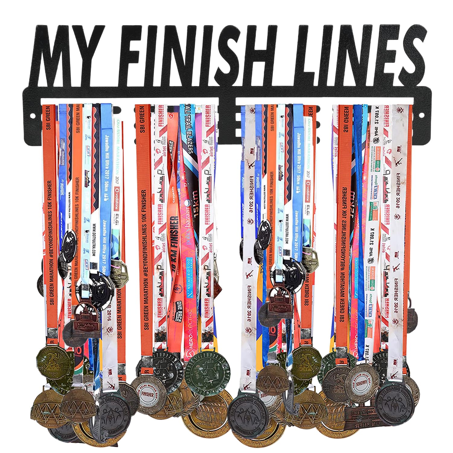Sehaz Artworks Medal Holder for Wall | Medal Hangers for Wall | My Finish Black Medal Holder Display Holds Upto 24-30 Medals (B0CJRM4T9W) Amazon Price History, Amazon Price Tracker