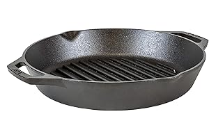 Lodge 12-Inch Cast Iron Dual Handle Grill Pan: A versatile kitchen essential