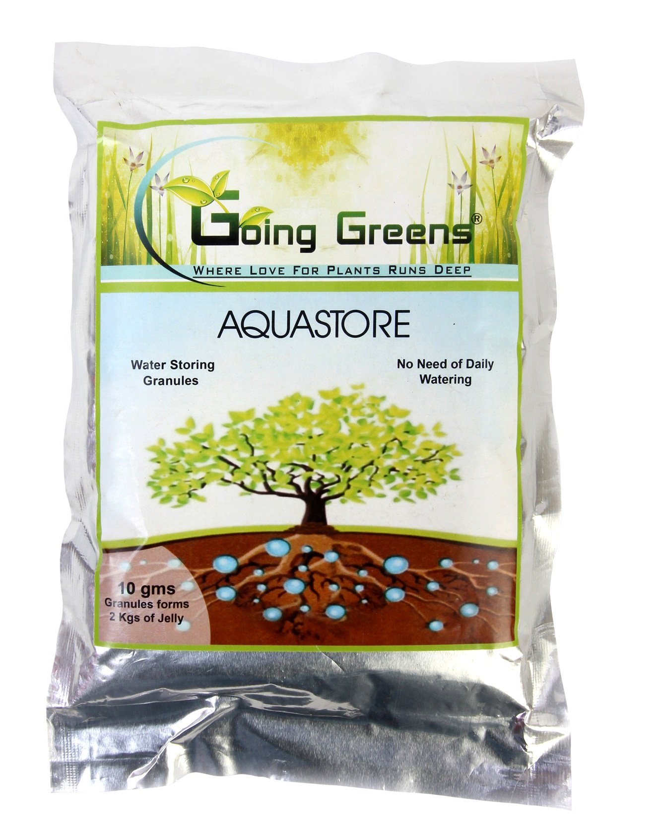 Going Greens Aquastore Water Storing Granules for Indoor and Outdoor Plants (200 Grams) (B01N8USH66) Amazon Price History, Amazon Price Tracker