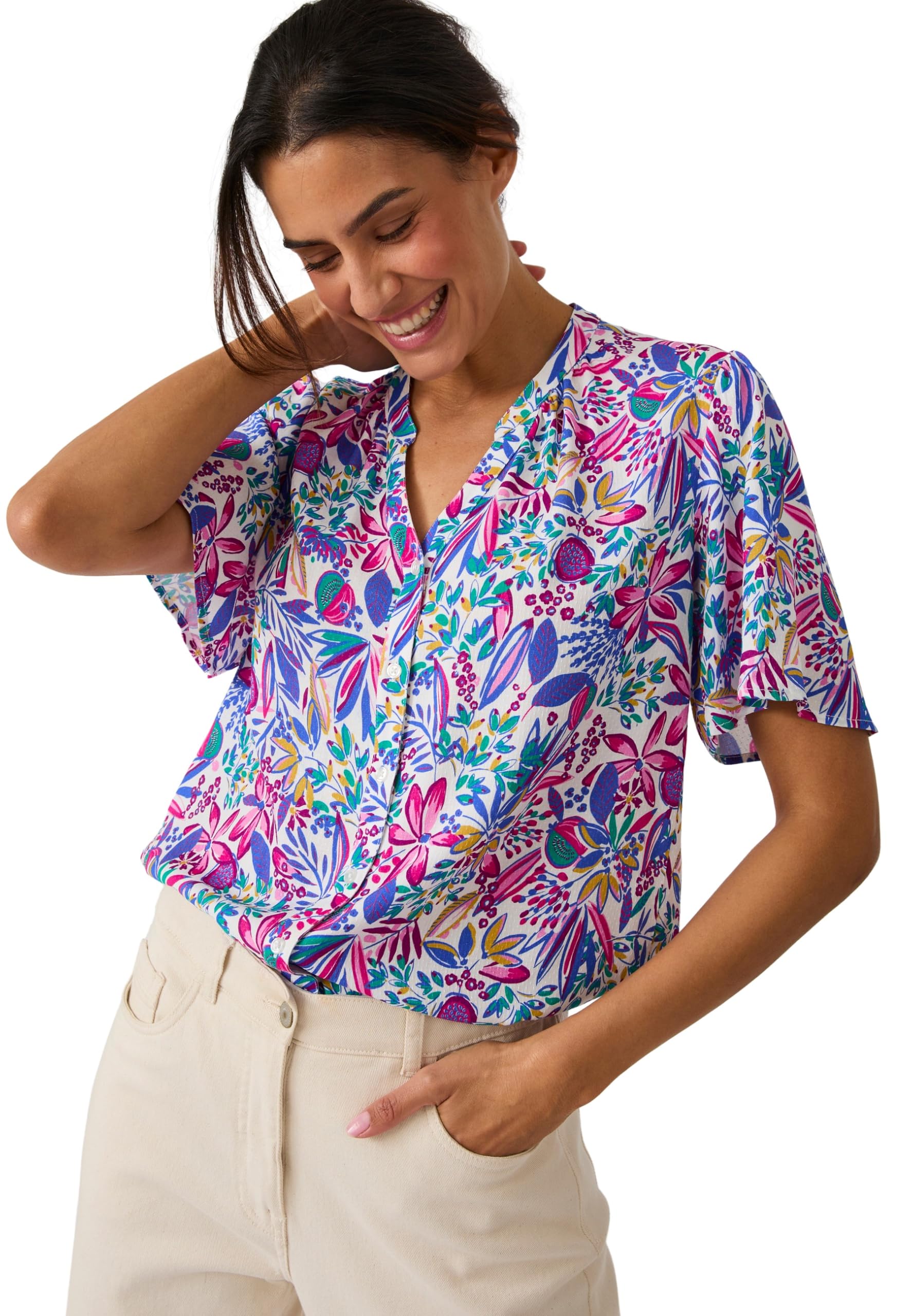 Damart Climatyl Damenbluse, Rosa