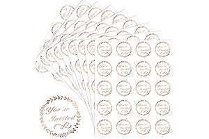 500 Pcs You're Invited Seals Stickers for Wedding Invitations