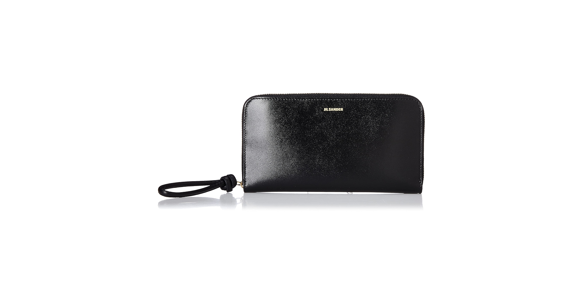 JIL SANDER ブラックレザー長財布 新作】ジルサンダー JIL SANDER レディース 長財布 (Jil Sander