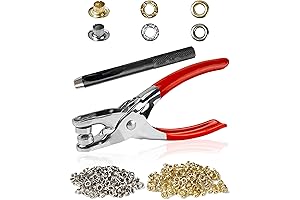500Pcs Grommet Tool Kit - Perfect for Any Fabric or Leather Project