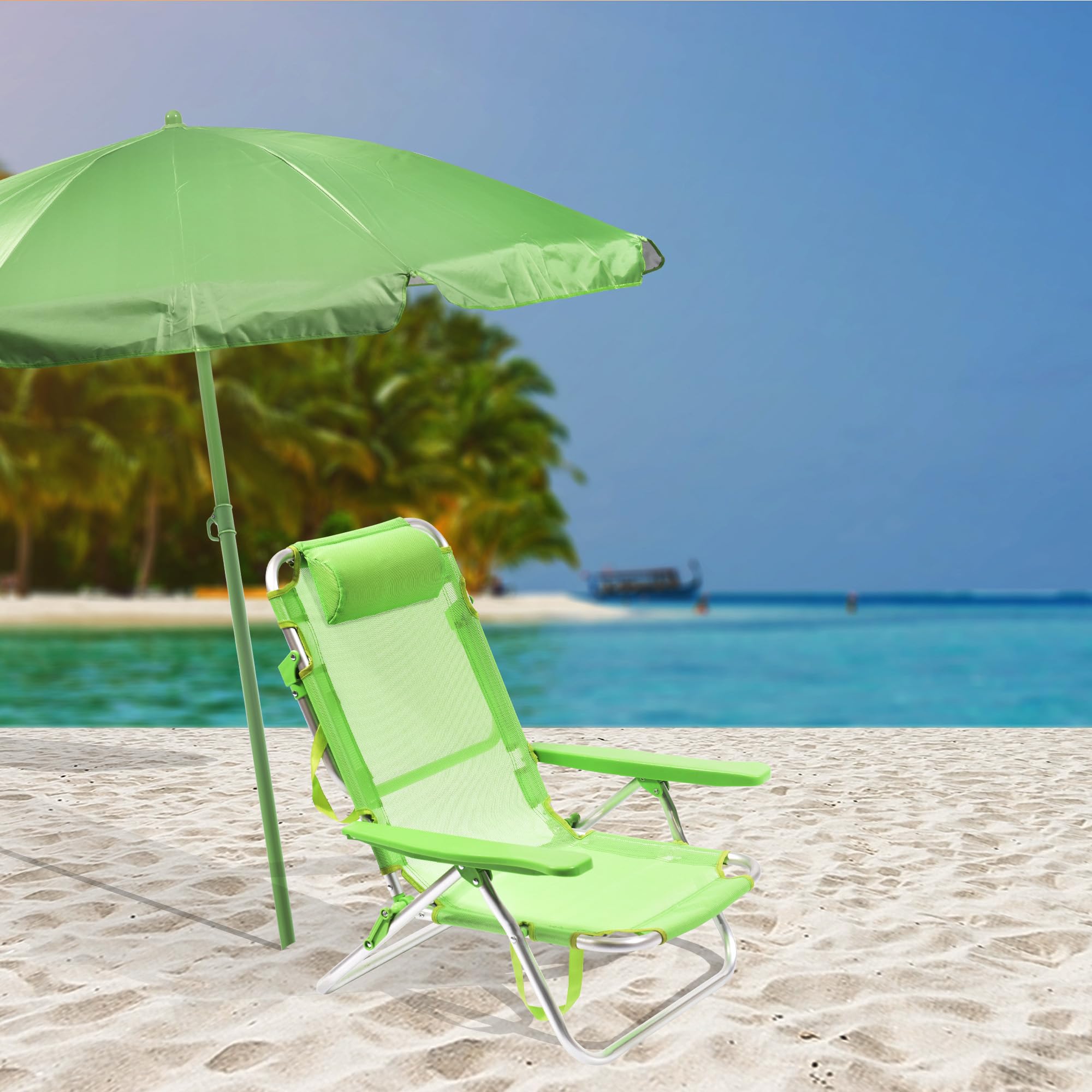 SUNNY STAR Sedia Parigi 53x62x77cm Verde
