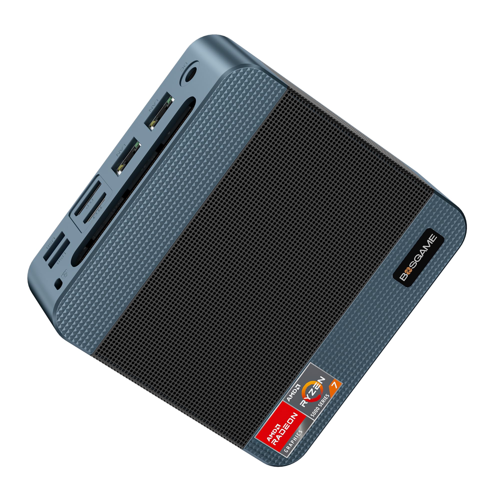 P3 Lite Mini PC Ryzen 7 6800H Processor(8C/16T, up to 4.7GHz) Mini Gaming Desktop PC, 32GB DDR5 1TB M.2 PCIe 4.0 SSD, Triple Display, Dual 2.5G LAN Ports, Wi-Fi 6E, BT5.2, Office PC