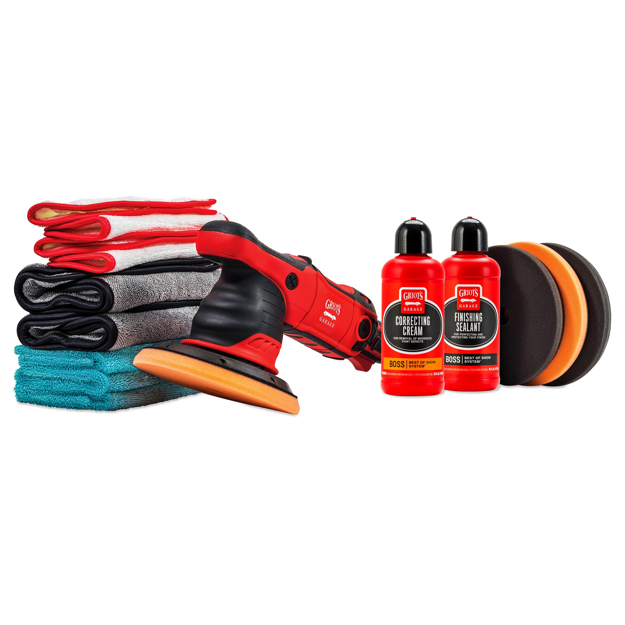 Griot's Garage G9 Orbital 2-Step BOSS Kit for Car Polishing