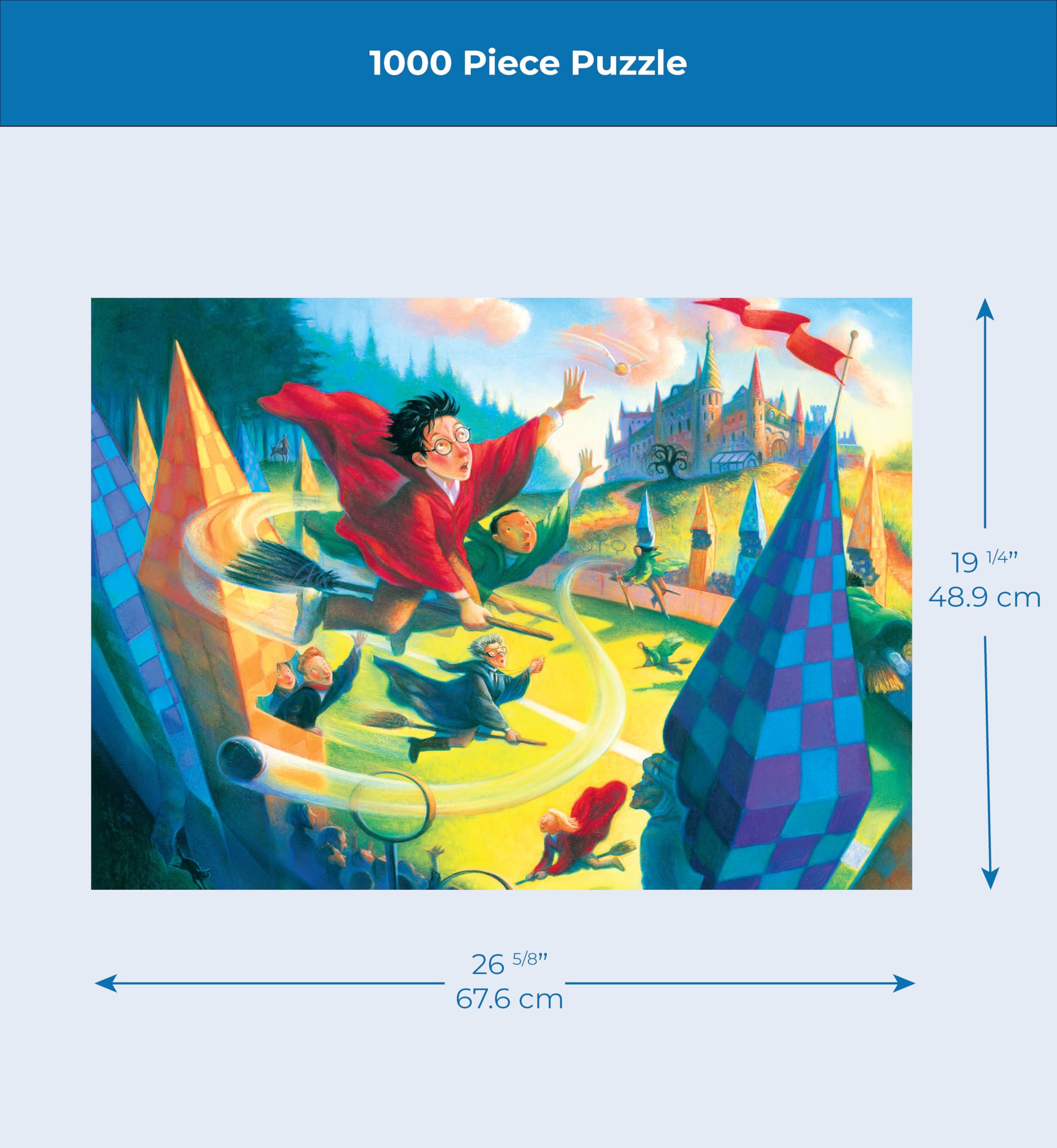 Amazon.com: New York Puzzle Company - Harry Potter Quidditch