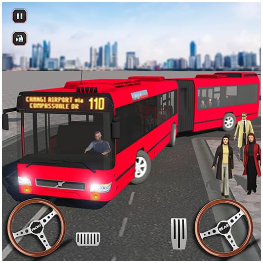 Inteligente Pullman Scuola guida Simulatore Metro City Guida in autobus Giochi GRATUITO