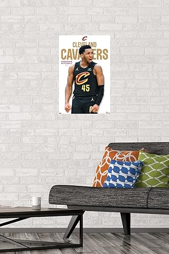Miniatura 7 de Trends International NBA Cleveland Cavaliers - Póster de pared de la serie 23 de Donovan Mitchell