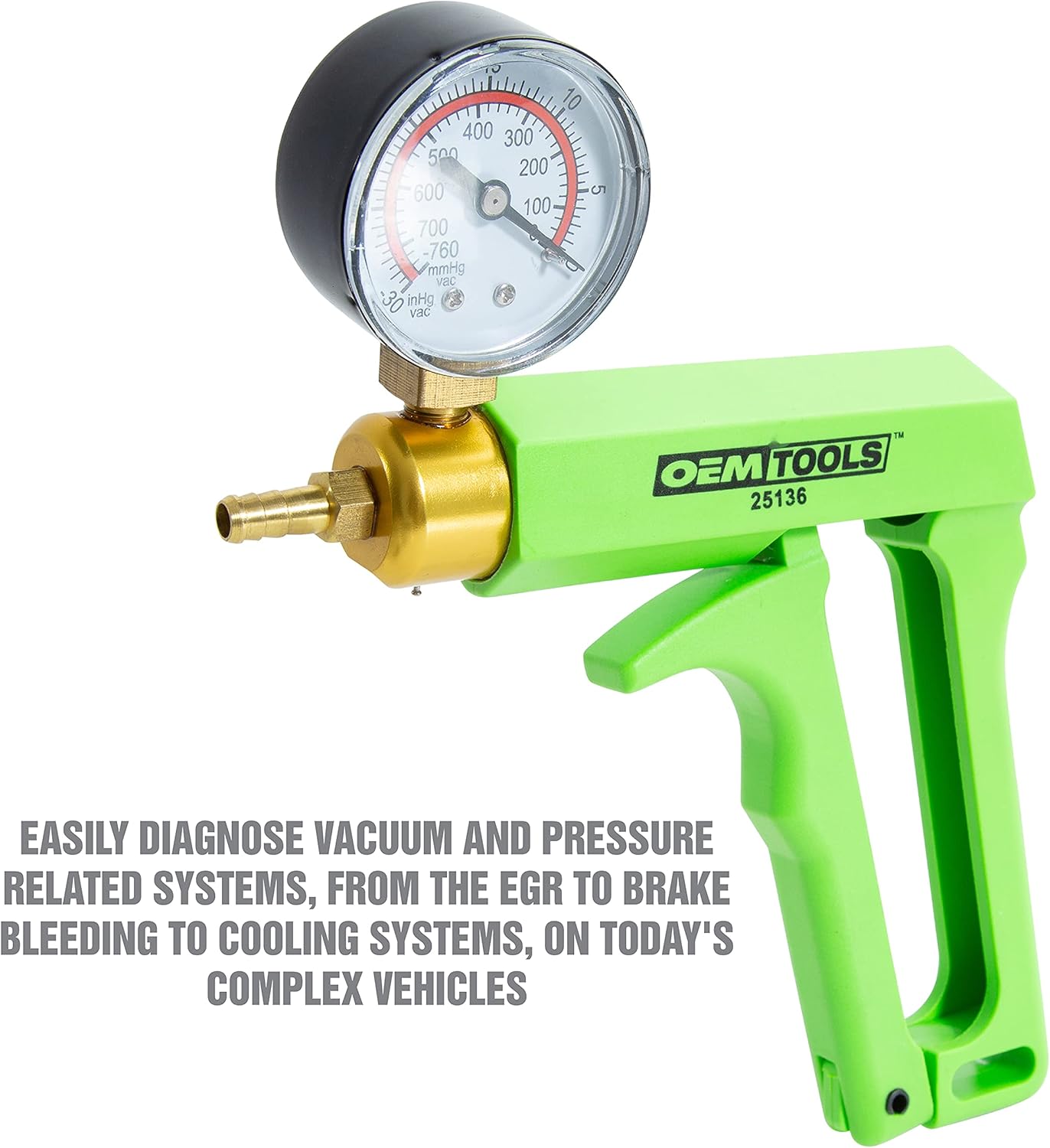 Buy OEMTOOLS 25136 One Man Brake Bleeder & Vacuum Pump Test Kit, Useful