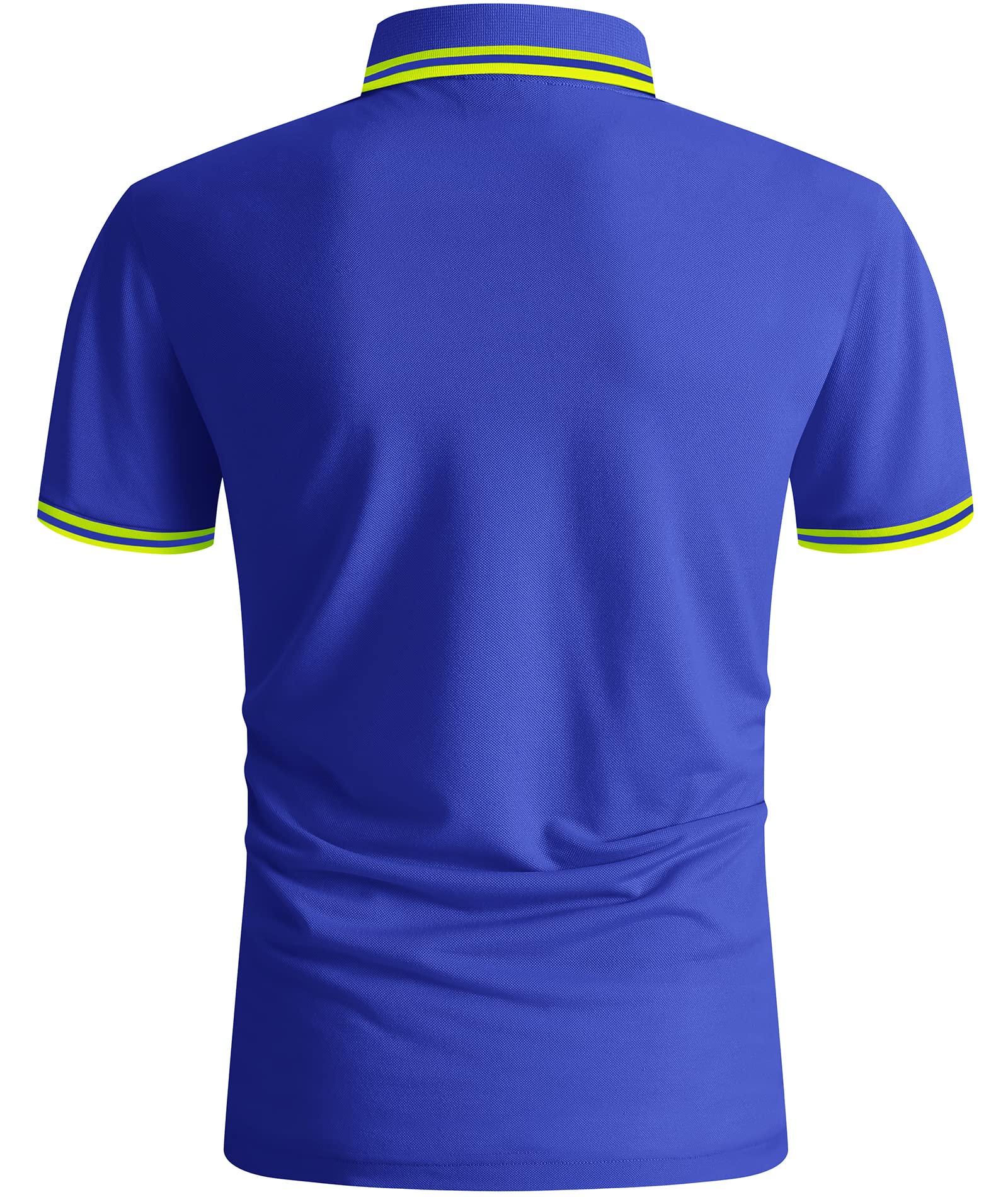 SwissWell Polo Hombre Manga Corta Secado Rápido Golf Deportivo Camiseta Tenis Transpirable Verano