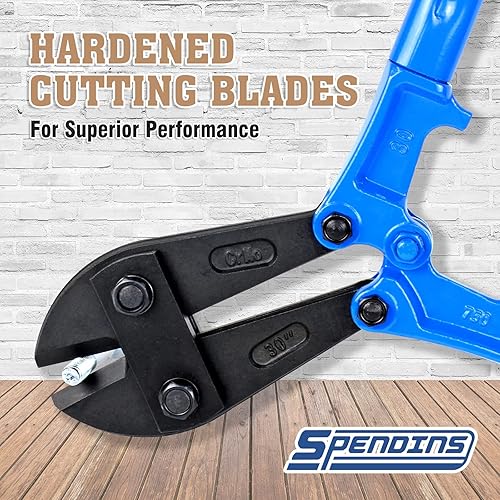 Miniatura 6 de Cortador de pernos con cuchillas de acero de aleación Cr-Mo forjado en caliente, con mango ergonómico, cortador de metal resistente para barras de