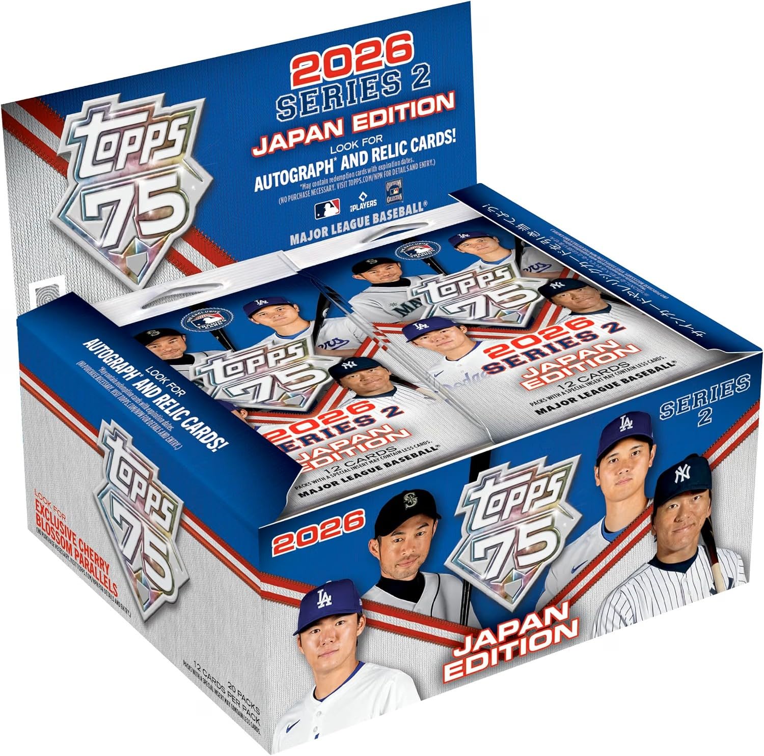 Amazon | 2026 Topps Series 2 Baseball-Japan Edition BOX/公式